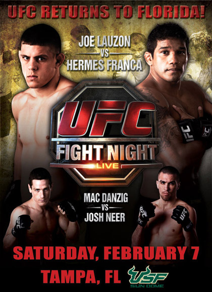 UFC Fight Night 17 “Franca vs Lauzon”